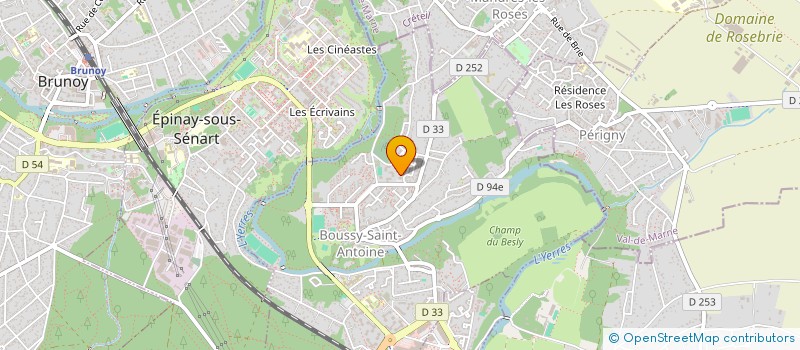 localisation de l'entreprise MADAME LAETITIA MARCUSSEAU-HUGUET  BOUSSY-SAINT-ANTOINE