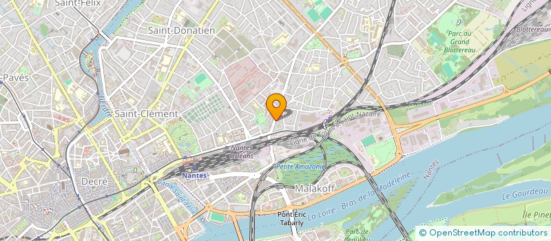 localisation de l'entreprise MADAME LAETITIA MARDEYA à NANTES