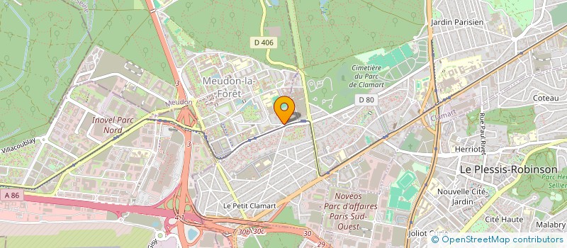 localisation de l'entreprise MADAME LAETITIA MARIANI à MEUDON