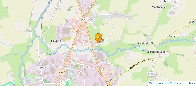 localisation de l'entreprise MADAME LAETITIA MARIE  VIRE-NORMANDIE