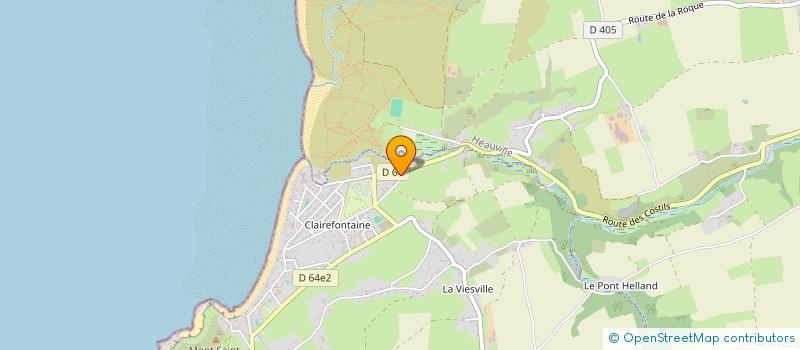 localisation de l'entreprise MADAME LAETITIA MARIE  SIOUVILLE-HAGUE