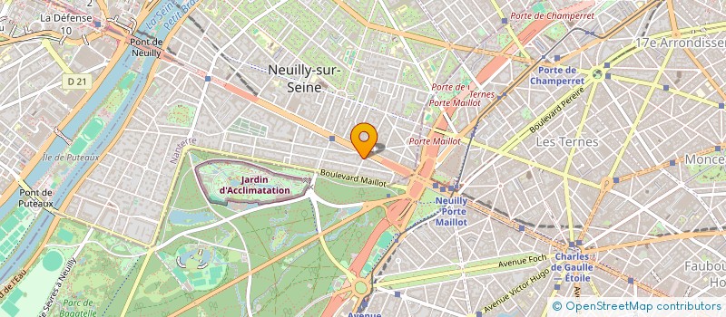 localisation de l'entreprise MADAME LAETITIA MARIE ARNOULT  NEUILLY-SUR-SEINE