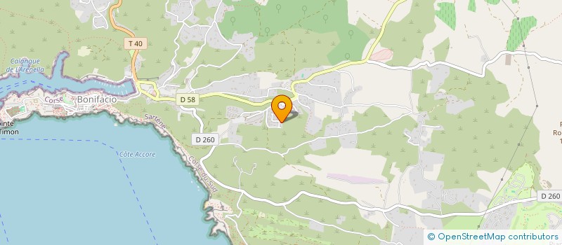 localisation de l'entreprise MADAME LAETITIA MARIE BALDOVINI à SAN-GAVINO-DI-CARBINI