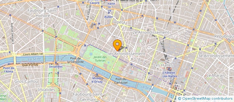 localisation de l'entreprise MADAME LAETITIA MARIE KAZUE GERMAIN-THOMAS à PARIS