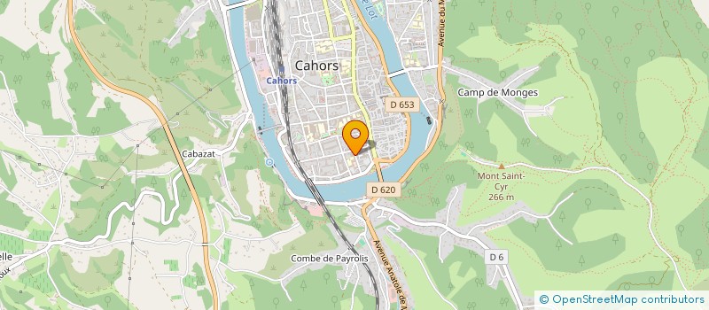 localisation de l'entreprise MADAME LAETITIA MARQUES  CAHORS