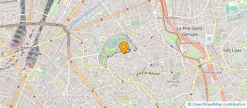 localisation de l'entreprise MADAME LAETITIA MARQUIE  PARIS