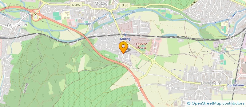 localisation de l'entreprise MADAME LAETITIA MARRER  MUTZIG