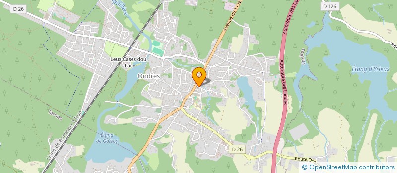 localisation de l'entreprise MADAME LAETITIA MARTINS  ONDRES