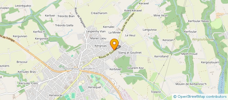 localisation de l'entreprise MADAME LAETITIA MASCARENAS  PLONEOUR-LANVERN