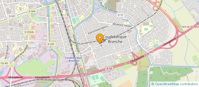 localisation de l'entreprise MADAME LAETITIA MASSCHELIER  COUDEKERQUE-BRANCHE