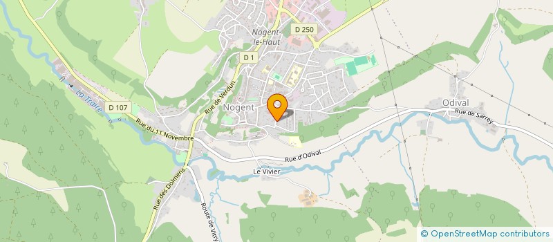 localisation de l'entreprise MADAME LAETITIA MASSET à NOGENT