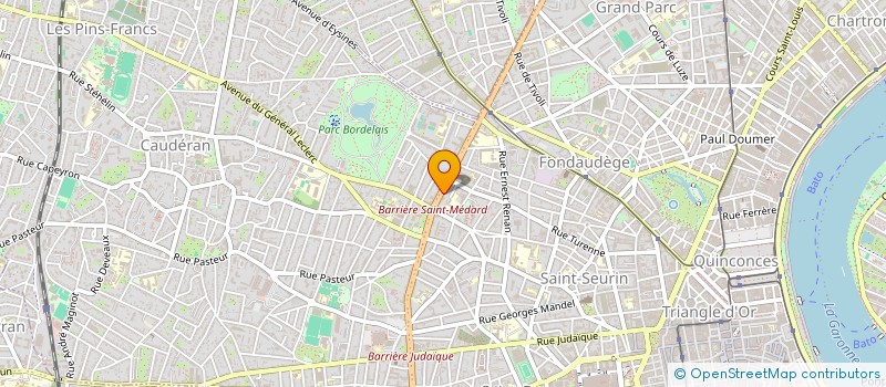 localisation de l'entreprise MADAME LAETITIA MAZZOLI à BORDEAUX