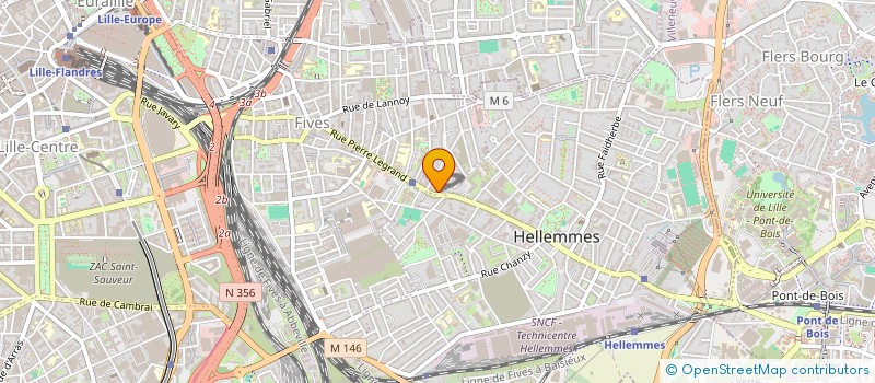 localisation de l'entreprise MADAME LAETITIA MBOG à LILLE