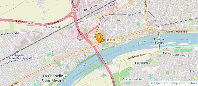 localisation de l'entreprise MADAME LAETITIA MENAND  LA CHAPELLE-SAINT-MESMIN