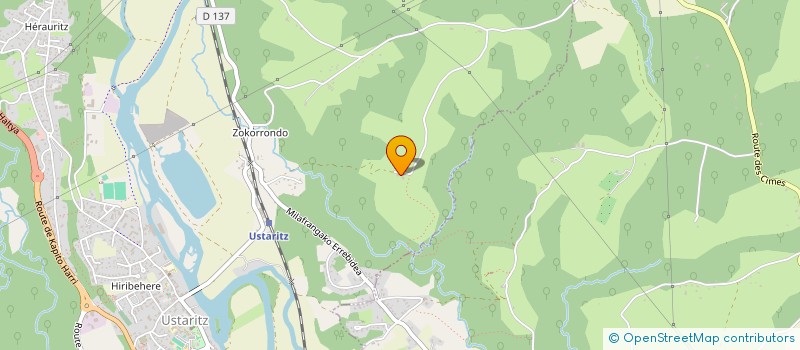 localisation de l'entreprise MADAME LAETITIA MENDY  JATXOU