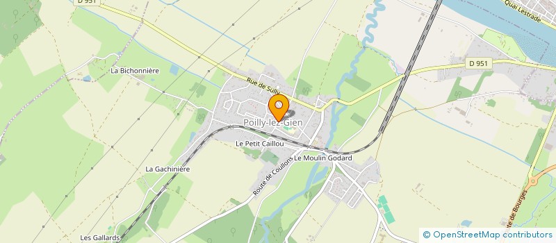 localisation de l'entreprise MADAME LAETITIA MENEAU à POILLY-LEZ-GIEN