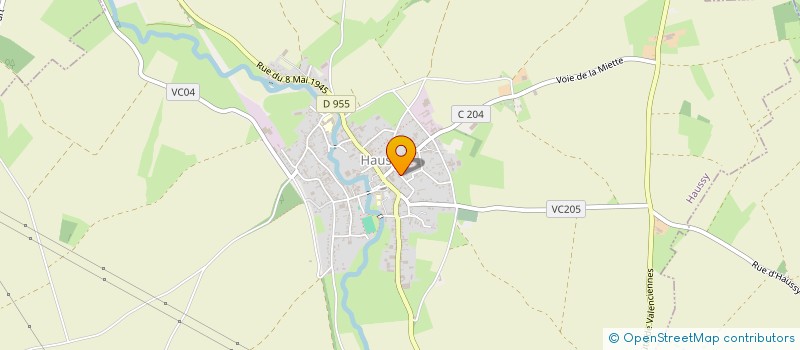 localisation de l'entreprise MADAME LAETITIA MERCIER  HAUSSY