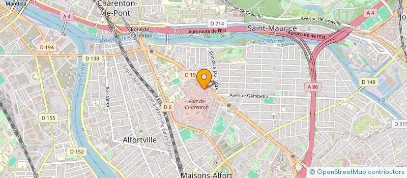 localisation de l'entreprise MADAME LAETITIA METAYER  MAISONS-ALFORT