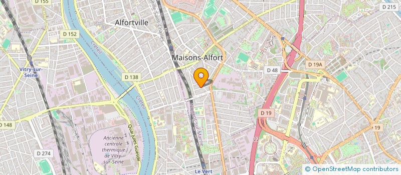 localisation de l'entreprise MADAME LAETITIA MEZIERE  MAISONS-ALFORT