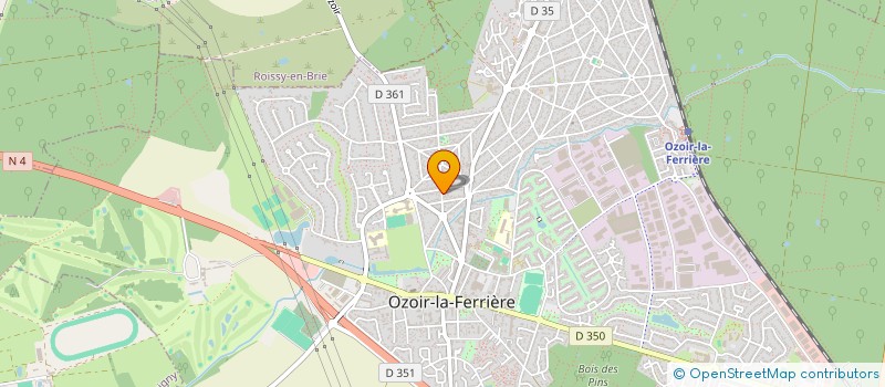localisation de l'entreprise MADAME LAETITIA MICHAUT à OZOIR-LA-FERRIERE