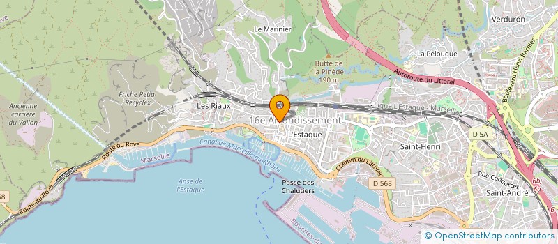localisation de l'entreprise MADAME LAETITIA MICHEL à MARSEILLE
