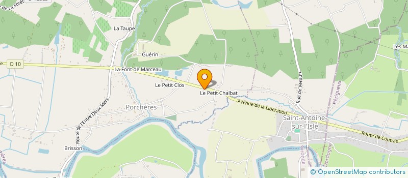 localisation de l'entreprise MADAME LAETITIA MICOULAS à PORCHERES