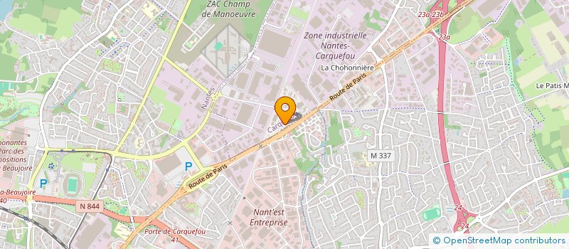 localisation de l'entreprise MADAME LAETITIA MIENANZAMBI  CARQUEFOU