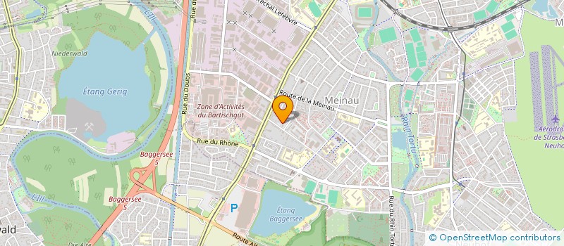 localisation de l'entreprise MADAME LAETITIA MIGNEMI à STRASBOURG