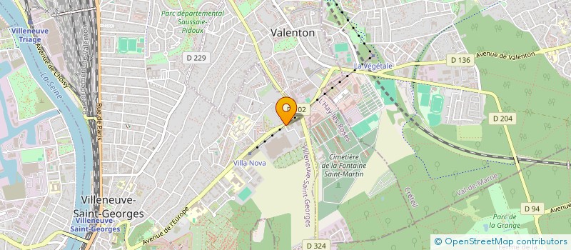 localisation de l'entreprise MADAME LAETITIA MILLANES  VILLENEUVE-SAINT-GEORGES