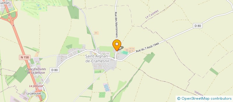 localisation de l'entreprise MADAME LAETITIA MILLERAT  CASTINE-EN-PLAINE