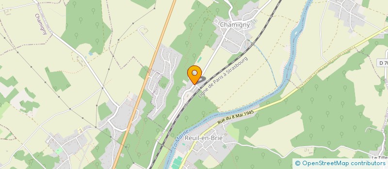 localisation de l'entreprise MADAME LAETITIA MILLON  CHAMIGNY