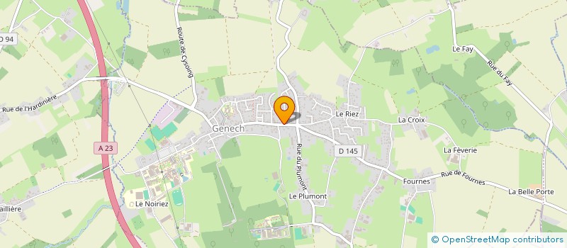 localisation de l'entreprise MADAME LAETITIA MINSTER  GENECH