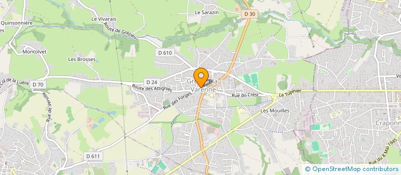 localisation de l'entreprise MADAME LAETITIA MIRISOLA  GREZIEU-LA-VARENNE