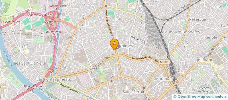 localisation de l'entreprise MADAME LAETITIA MISSILIER à TOULOUSE