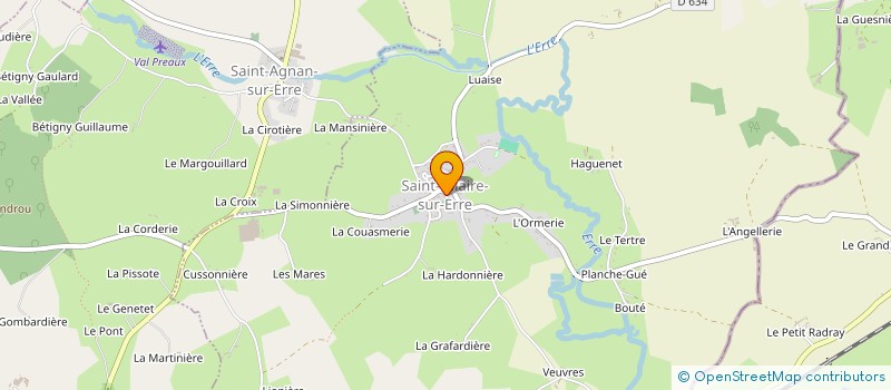 localisation de l'entreprise MADAME LAETITIA MOITIE à SAINT-HILAIRE-SUR-ERRE