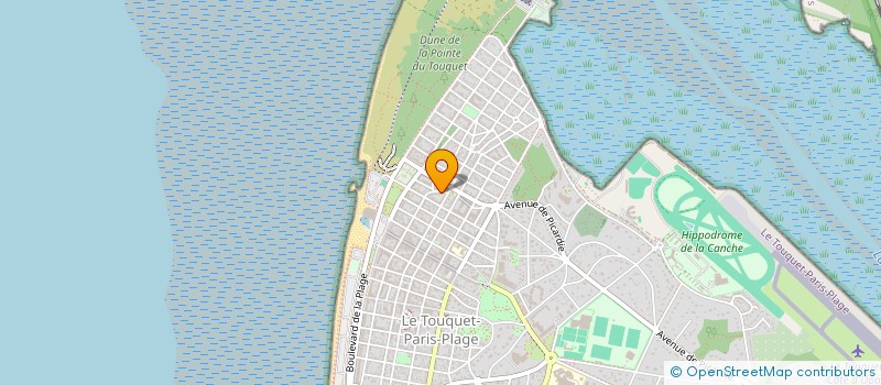 localisation de l'entreprise MADAME LAETITIA MOLLOT  LE TOUQUET-PARIS-PLAGE