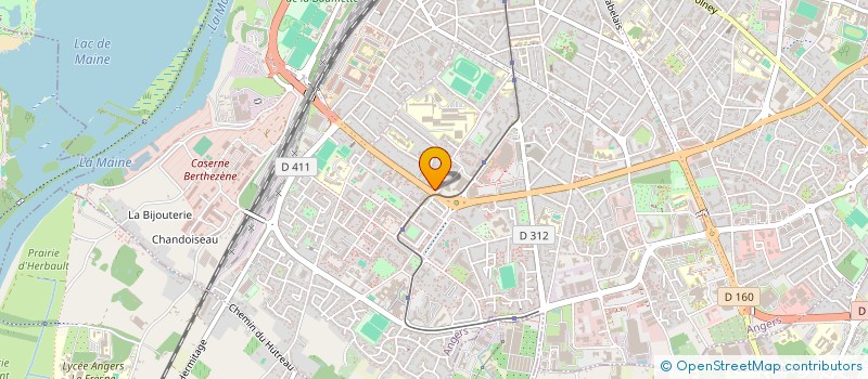 localisation de l'entreprise MADAME LAETITIA MONG-HY à ANGERS