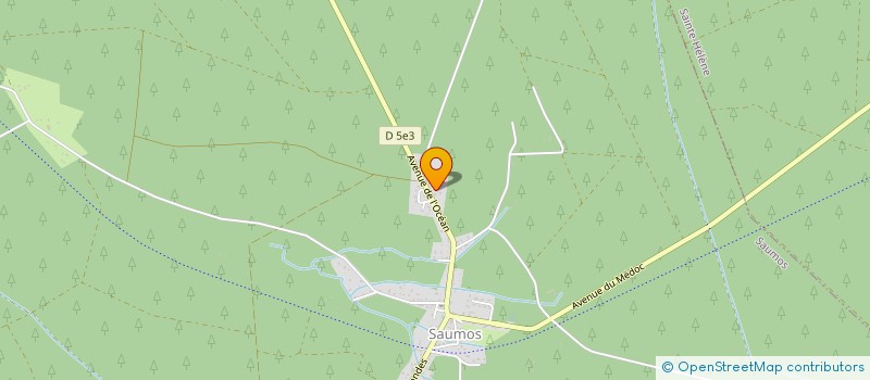 localisation de l'entreprise MADAME LAETITIA MONIQUE BAILLY  SAUMOS