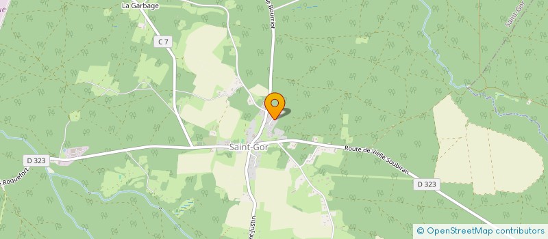 localisation de l'entreprise MADAME LAETITIA MONNIER  SAINT-GOR