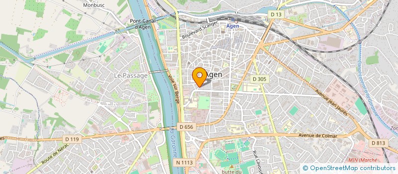 localisation de l'entreprise MADAME LAETITIA MONTAGUT  AGEN