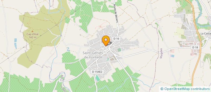 localisation de l'entreprise MADAME LAETITIA MONTI  SAINT-GENIES-DE-FONTEDIT