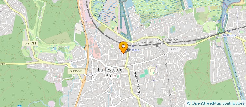 localisation de l'entreprise MADAME LAETITIA MORA à LA TESTE-DE-BUCH