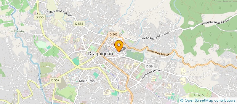 localisation de l'entreprise MADAME LAETITIA MORABITO  DRAGUIGNAN