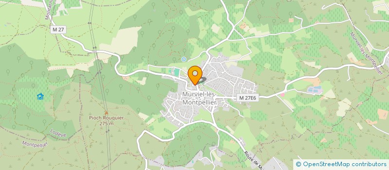 localisation de l'entreprise MADAME LAETITIA MORAN  MURVIEL-LES-MONTPELLIER