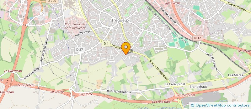 localisation de l'entreprise MADAME LAETITIA MOREAU  PLERIN