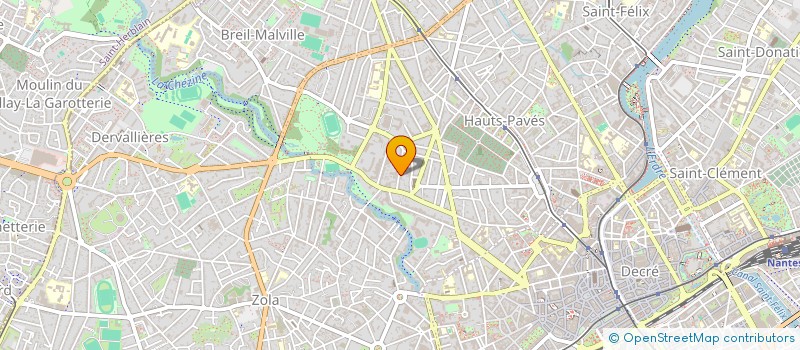 localisation de l'entreprise MADAME LAETITIA MOREL à NANTES