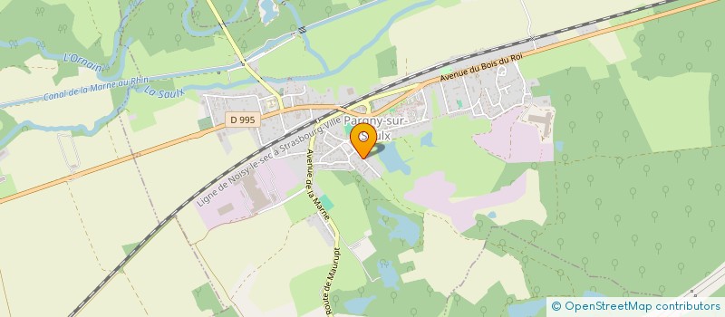 localisation de l'entreprise MADAME LAETITIA MOREL-DURDURET  PARGNY-SUR-SAULX