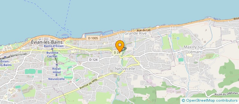 localisation de l'entreprise MADAME LAETITIA MORGANT  NEUVECELLE