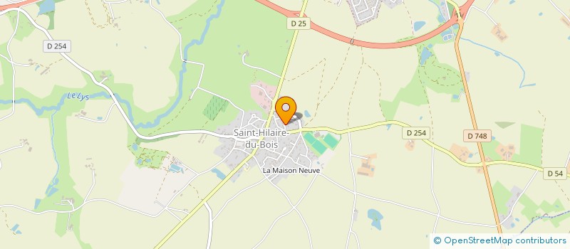 localisation de l'entreprise MADAME LAETITIA MORIAU à LYS-HAUT-LAYON