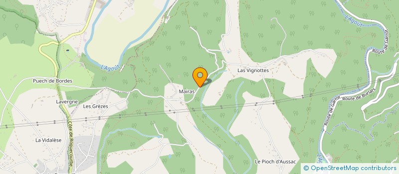 localisation de l'entreprise MADAME LAETITIA MORIN  LAGARRIGUE